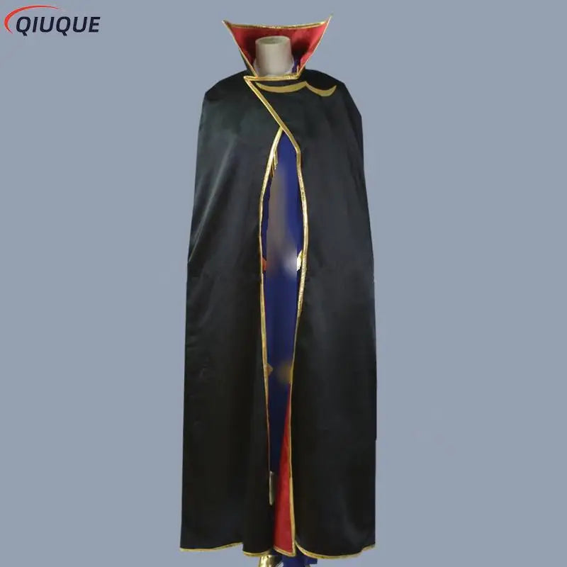 Code Geass Zero Cosplay Costume | Lelouch-Inspired Outfit & Cloak Options