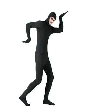 Adult New Full Body Zentai Suit For Men Second Skin Tight Suits Spandex Costume - alternate view 2