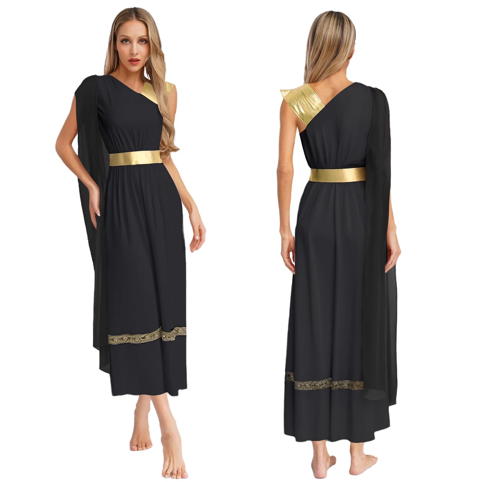 Womens Adult Ancient Greek Princess Roman Spartan Warrior Carnival Cosplay Costume High Waist Roman Empress - product image 7