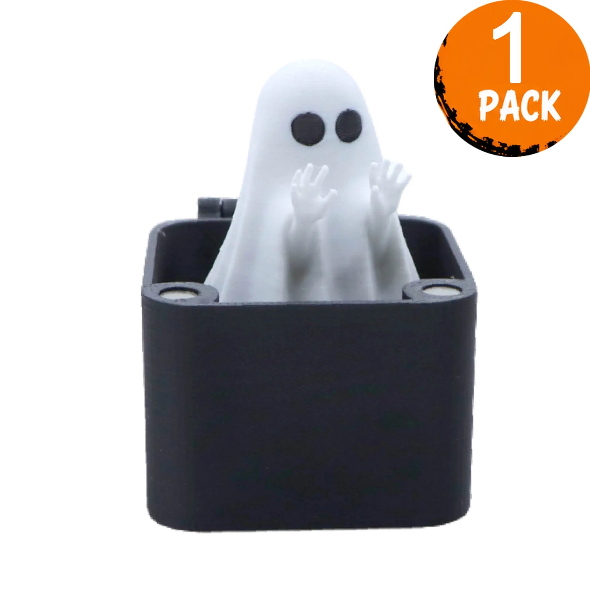 3D Printed Middle Finger Ghost Surprise Box Funny Prank Props Halloween Decor Spooky Pop Up Ghost Gift