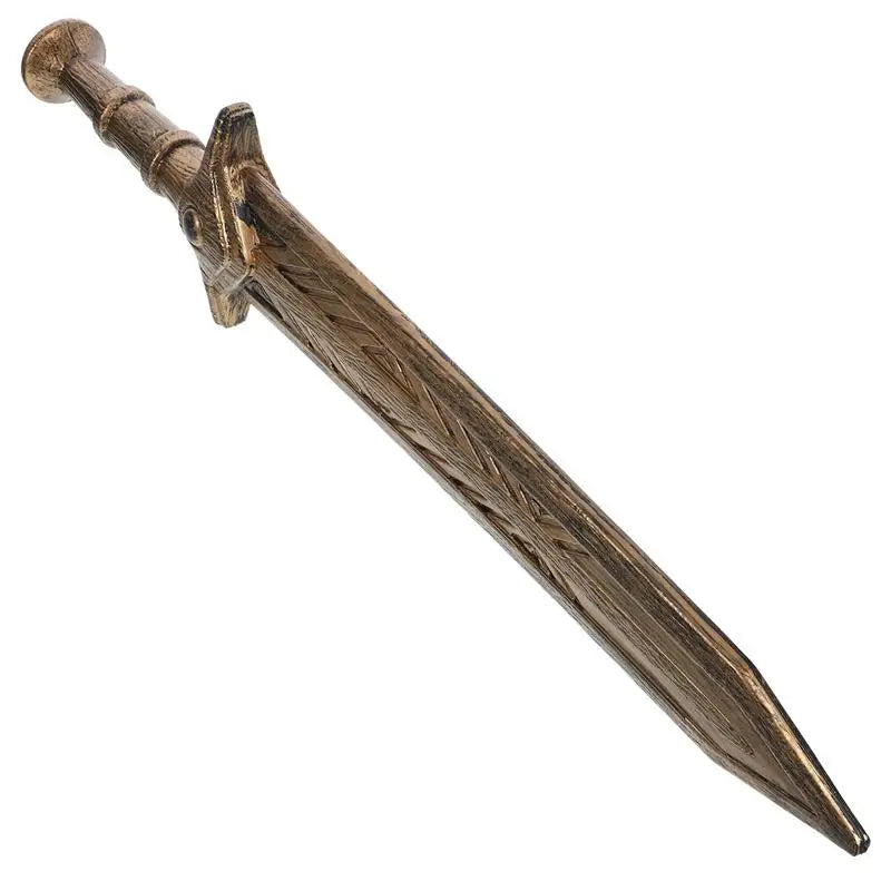 Durable Silver Broad Sword Cosplay Props Halloween Sword Costume Party Supplies Roman Sword Prop Interactive - product image 7