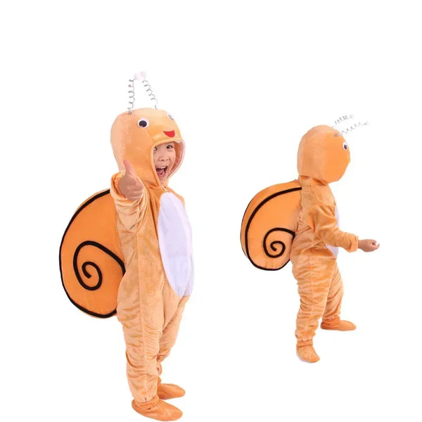 Yellow Snail Costume | Kids & Adults Animal Dress-Up