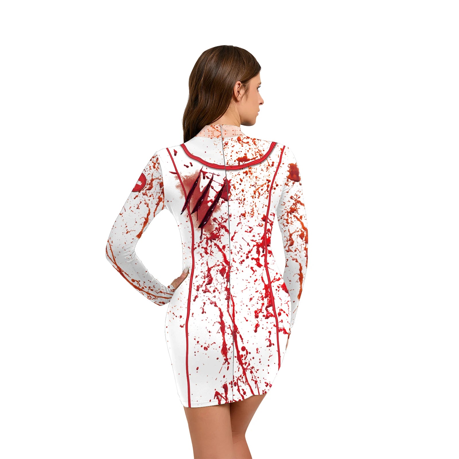 Skeleton Costume Dress for Women – Halloween Costume