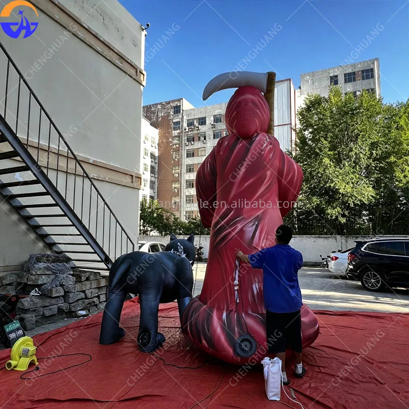 Grim Reaper Halloween Inflatable - product image 4