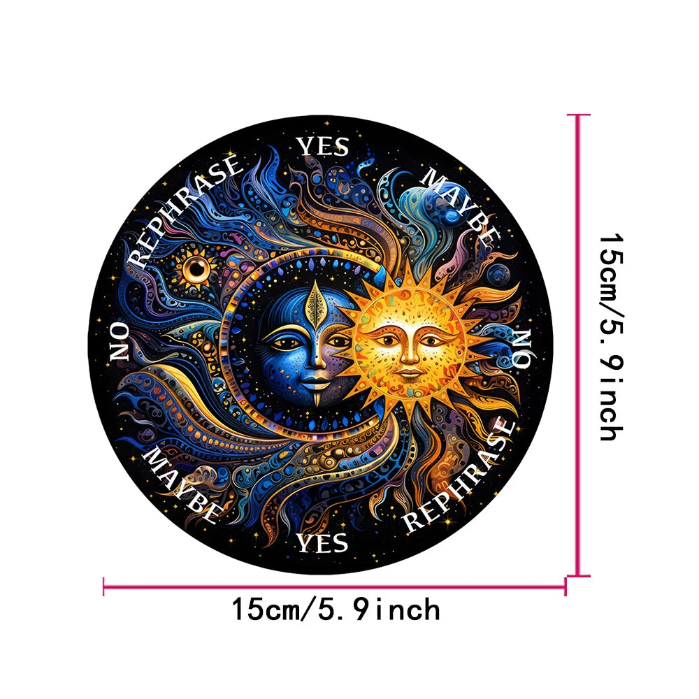 Crystal & Star Astrology Pendulum Divination Mat