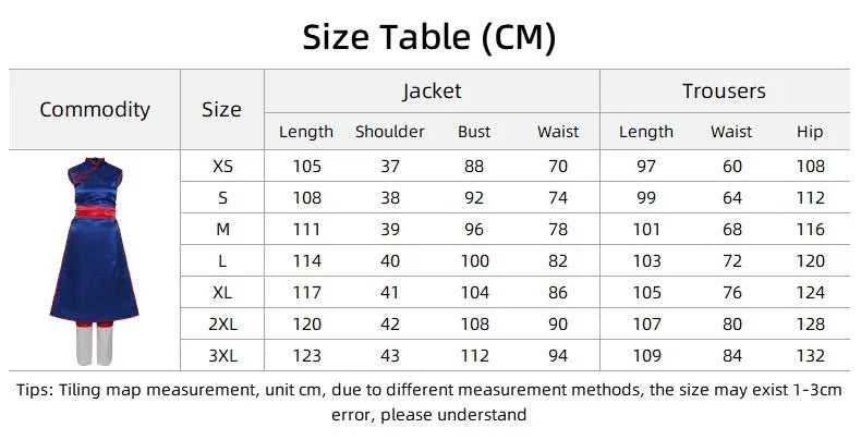 Anime Halloween Cos Adult Women Chichi Cosplay Costumes Tops Trousers Oversleeve Chichi Cosplay Suits Wig - product image 6