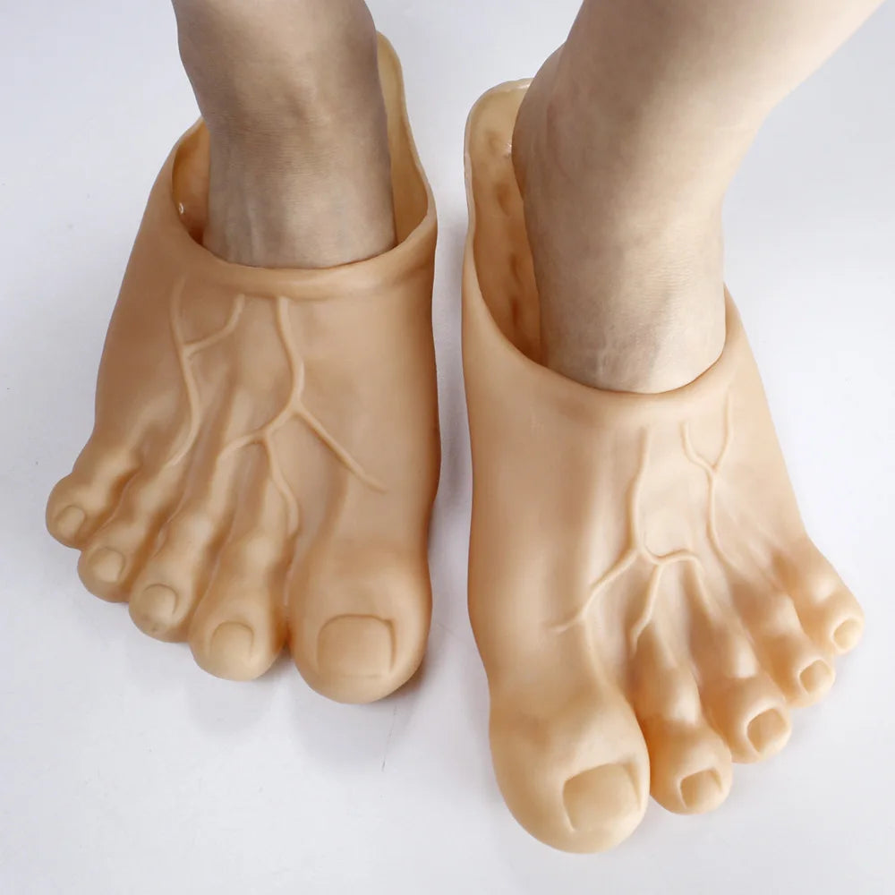 OPHIDIAN Halloween Costume Slippers Toe Pranks Big Feet Bare Feet Immortal Props - View 4
