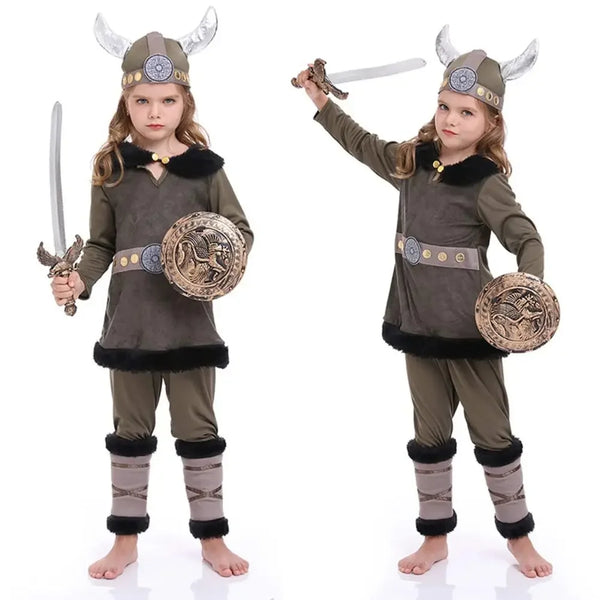 Medieval Pirate or Viking Costume – Adult & Kids Fantasy Outfit