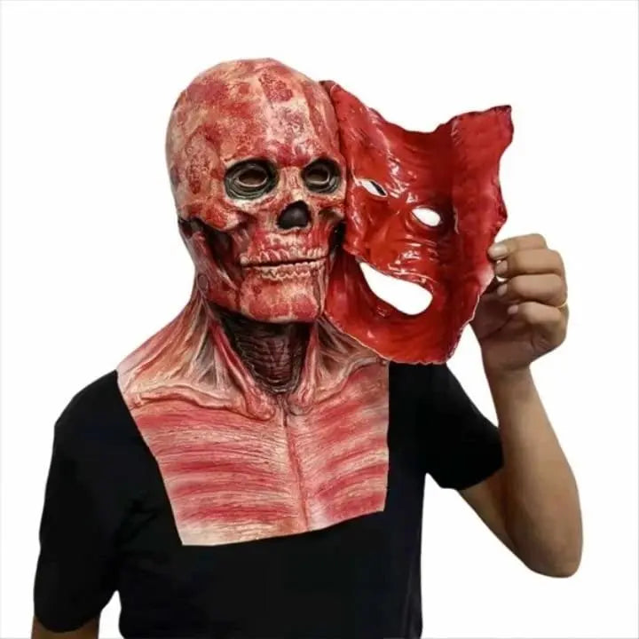 Bulex Which Is Me Scary Halloween Mask Tear Off Type Skeleton Horror - product image 3