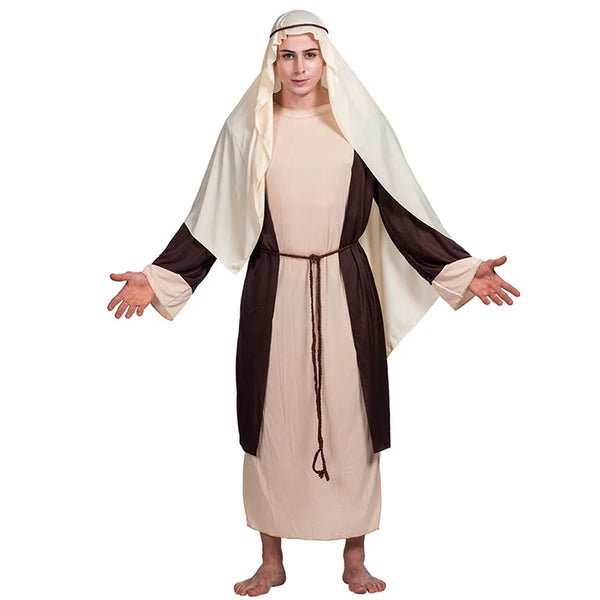 Men's Saint Joseph Biblical Religious Arabian Men Dubai Merchant Outfits Costume