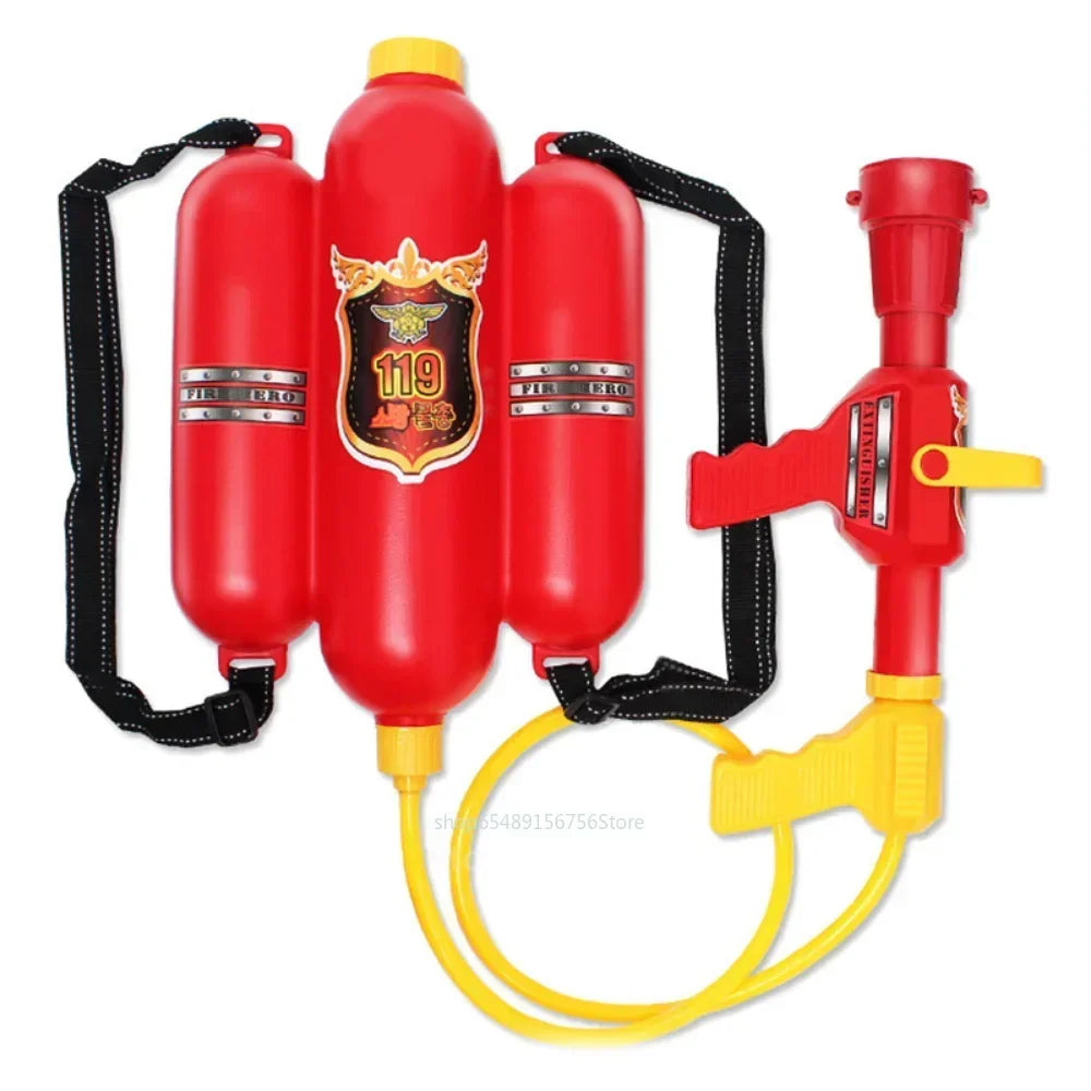 Children Fireman Cosplay Costume Boys Girls Halloween Carnival Party Sam Fireman Uniform Workwear