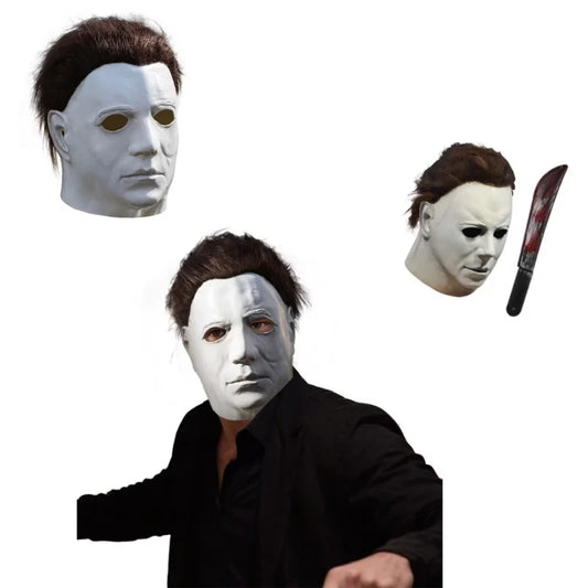 1978 Michael Myers Mask Halloween Costume Horror Bloody Killer Demon Latex Helmet Props - Michael Myers