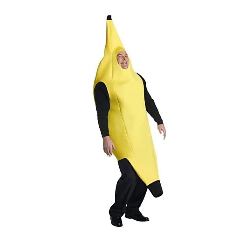 Couples Funny Fruit Vegetable Banana Dress Up Outfit Show Costume - alternate view 4