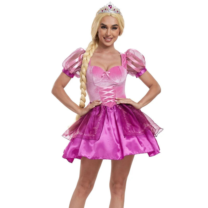 Snow White-Inspired Princess Costume for Women | Fairy-Tale Dress