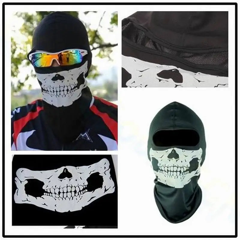 Skull Ghost Mask Men Scary Mask Skull Balaclava Ski Face Mask War Game Halloween Cosplay Party Costume Women - product image 2