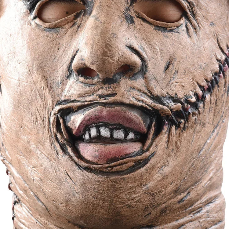 Texas Chainsaw Massacre Leatherface Mask Horror Fancy Dress Party Cosplay Latex MasksHalloween