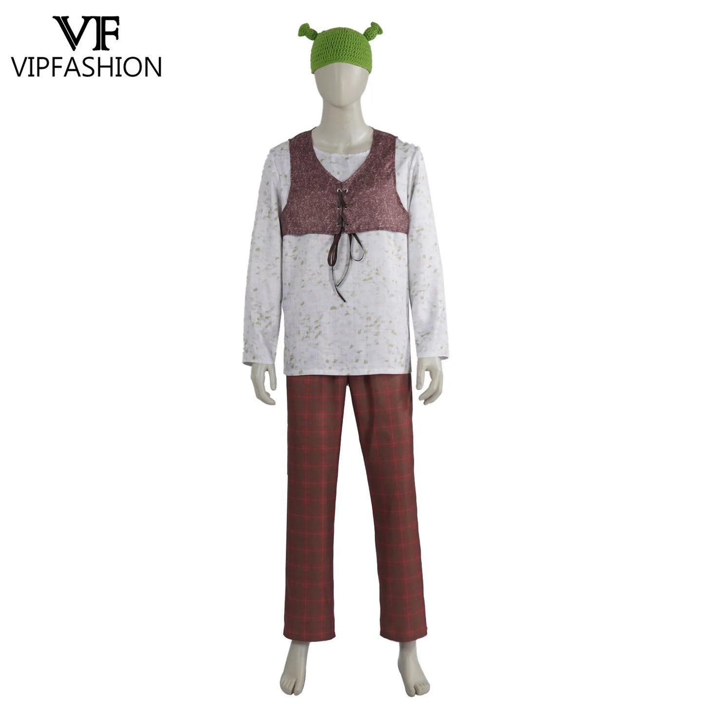 VIP Halloween Monster Costume Anime Movie Outfit Performance Suit Man Shirt Pant Set and - A1049 full set / S