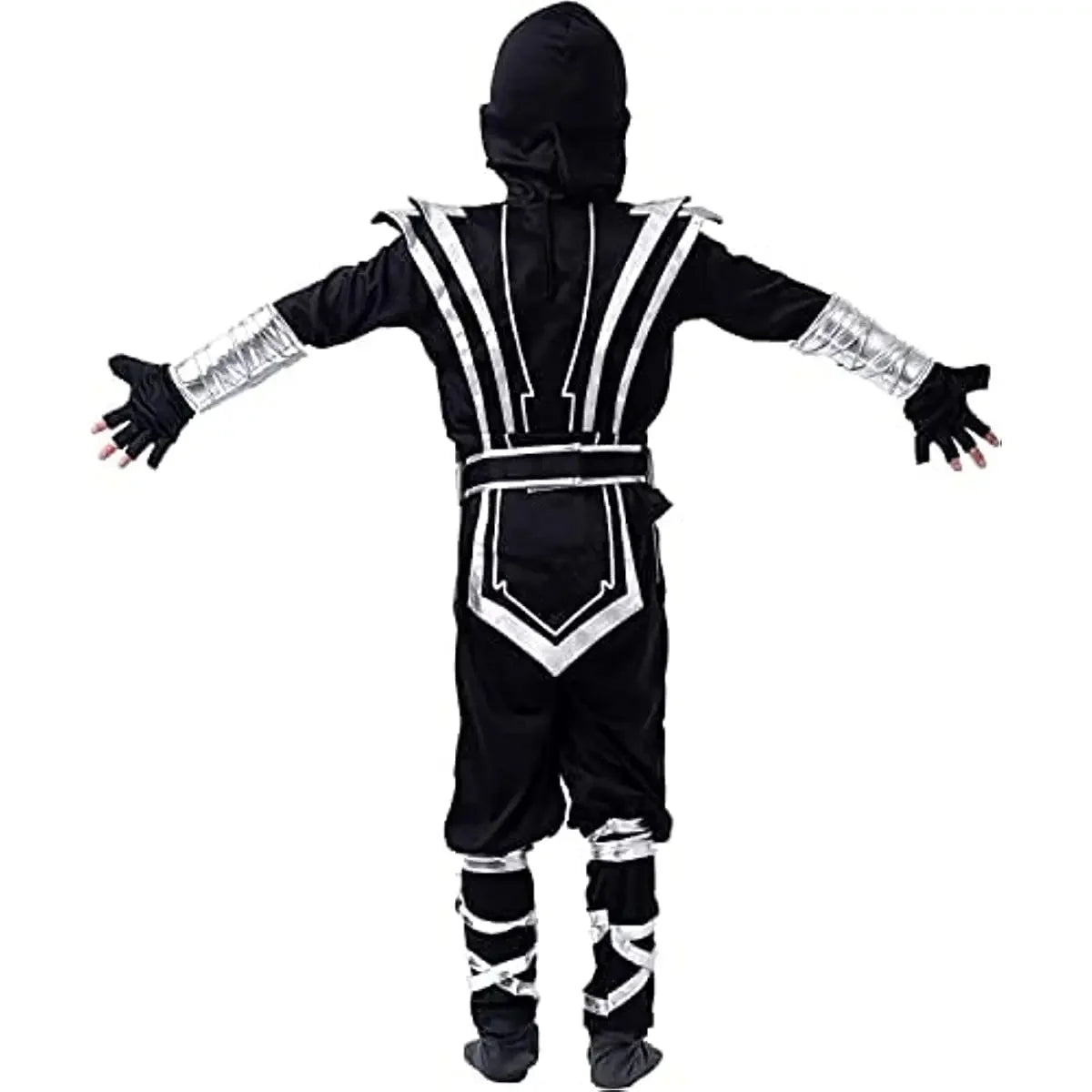 Girls' Boys' Ninja Cosplay Costume Halloween Carnival For Kids - view 5