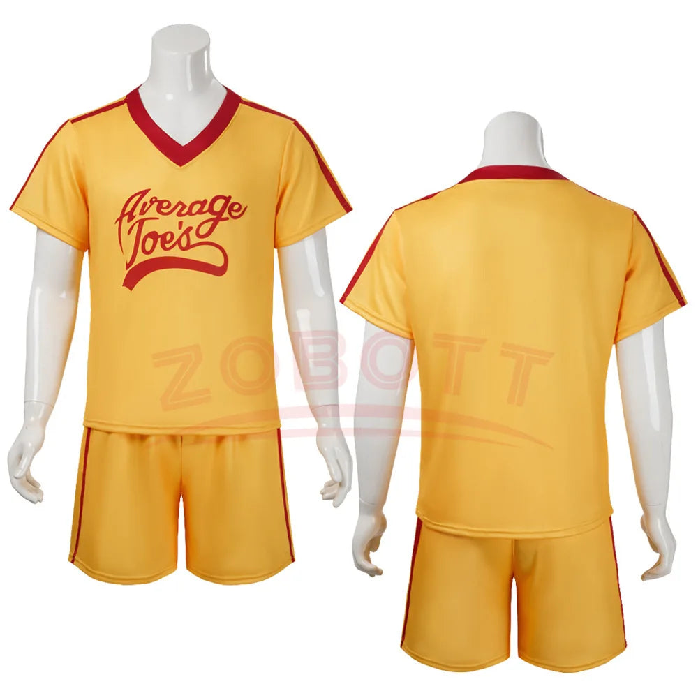 Adult Underdog Dodgeball Team-Inspired Costume Set Costume Sportswear