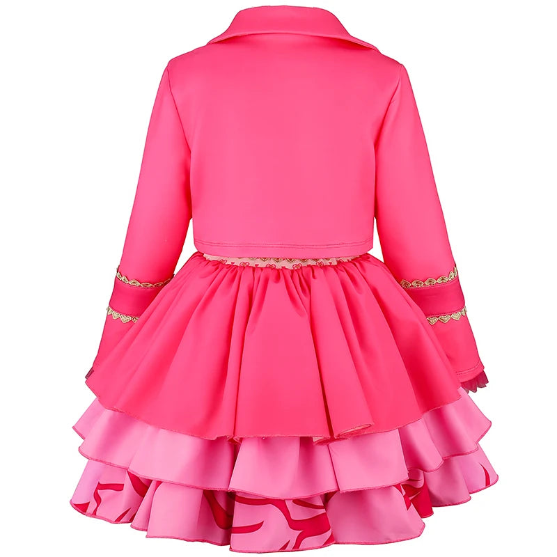 Kids' New Movie Mal For Girls Evie Fantasia Clothes Birthday Costume - alternate view 2