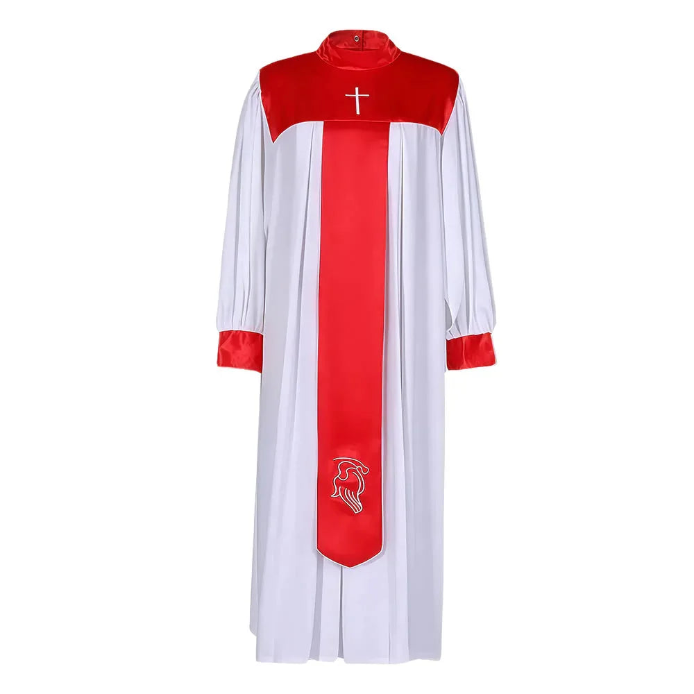 Adult Medieval Priest Robe Halloween Costume - product image 6