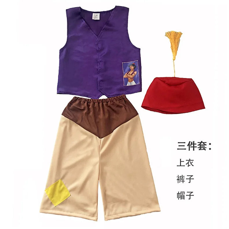 Aladdin-Inspired Prince Costume for Boys | Fairy-Tale Dress-Up