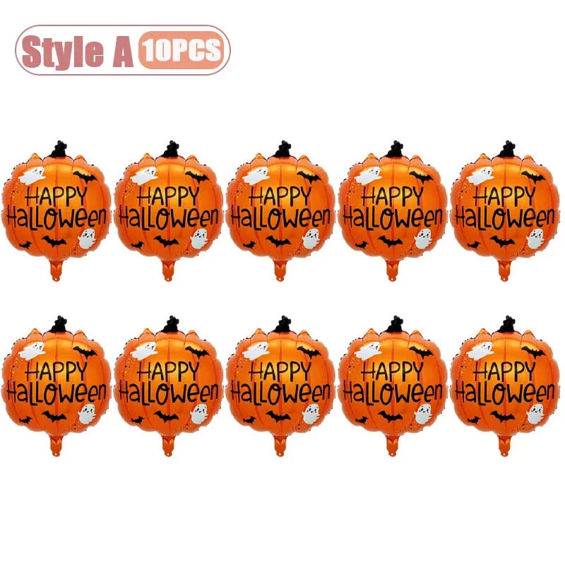 1-10PCS Halloween Ghost Pumpkin Balloon Arch Set for Bar Mall Party Spooky Holiday Decoration for Christmas - product image 15