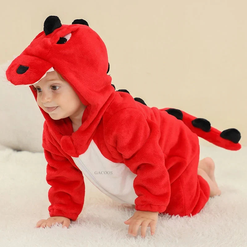 Blue Dinosaur Baby Halloween Costume - 2-36 Months - Blue Dinosaur 24-30 Months(110)