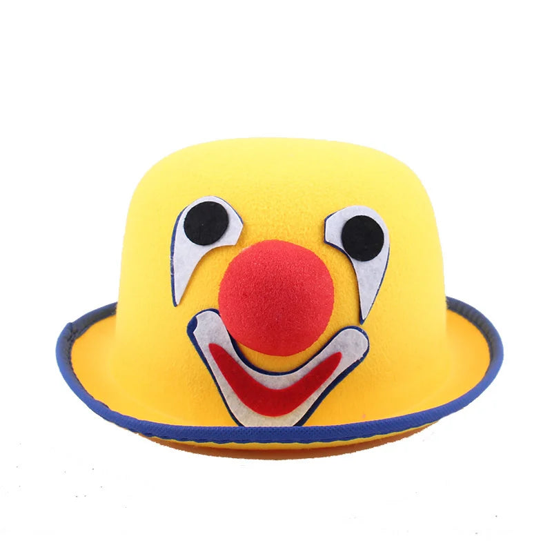 Clown Hat Clown Bow Tie Backpack Clown Oil Color Glasses Clown Wig Clown Mask Clown Shoes - Sponge Nose