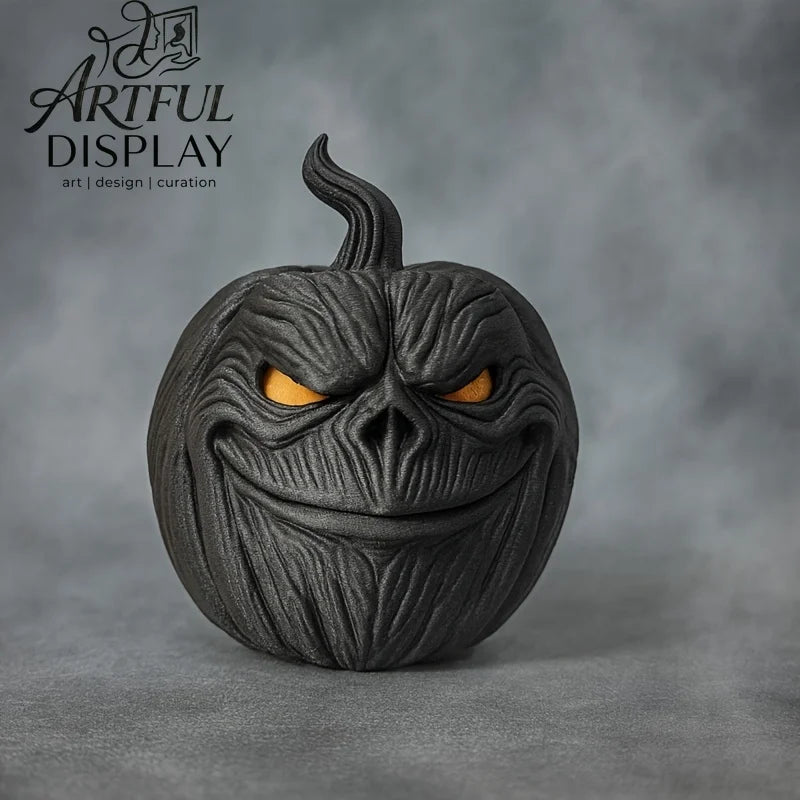 Set Includes Pumpkin Base, Ghost & Hat, 3D Printed Halloween Pumpkin Elf - product image 2