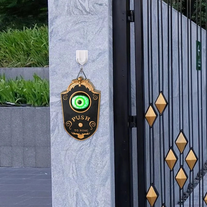 Halloween One Eyed Light-Emitting Doorbell Haunted Decoration Horror Prop Ghost Festival Toy Bar Glow Horror - product image 5