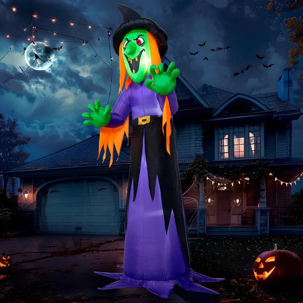Witch Halloween Yard Decoration