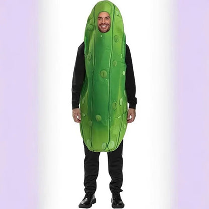 Men's Cucumber Fruit Clothing Sets Cucumber Green Top Costume - alternate view 3
