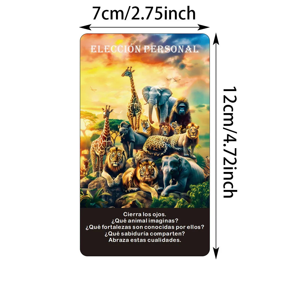 Spanish Spirit Animals Oracle Deck – 52 Cards