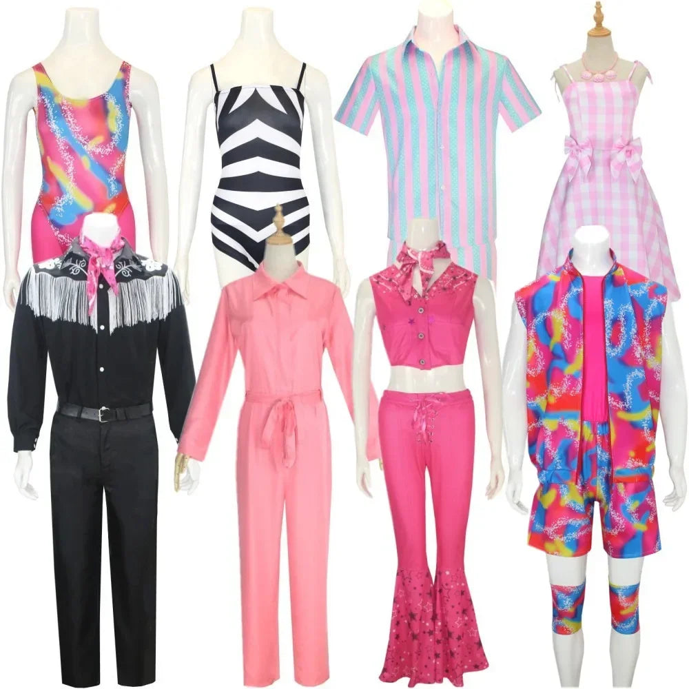 Barbie & Ken-Inspired Halloween Costumes – Pink Dress and Outfit Designs