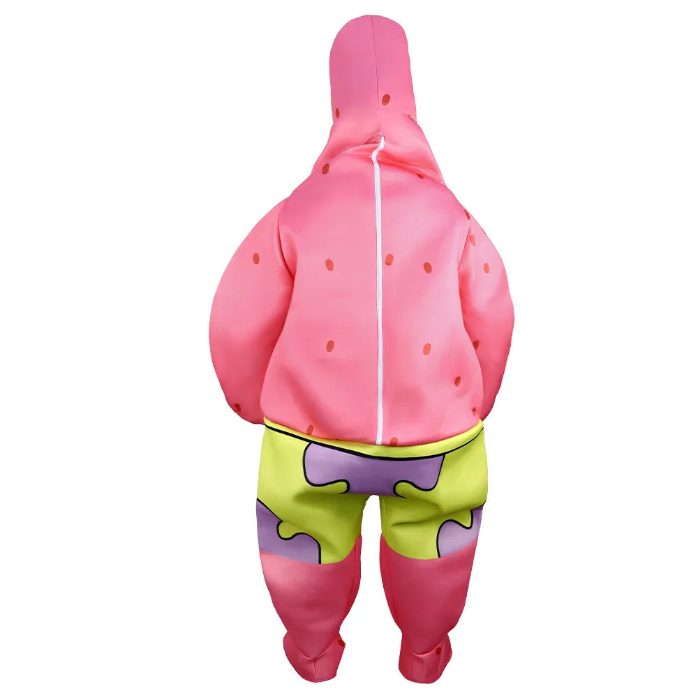 Squarepants Cosplay Costume Sponge Patrickstar Jumpsuit For Women's - view 3