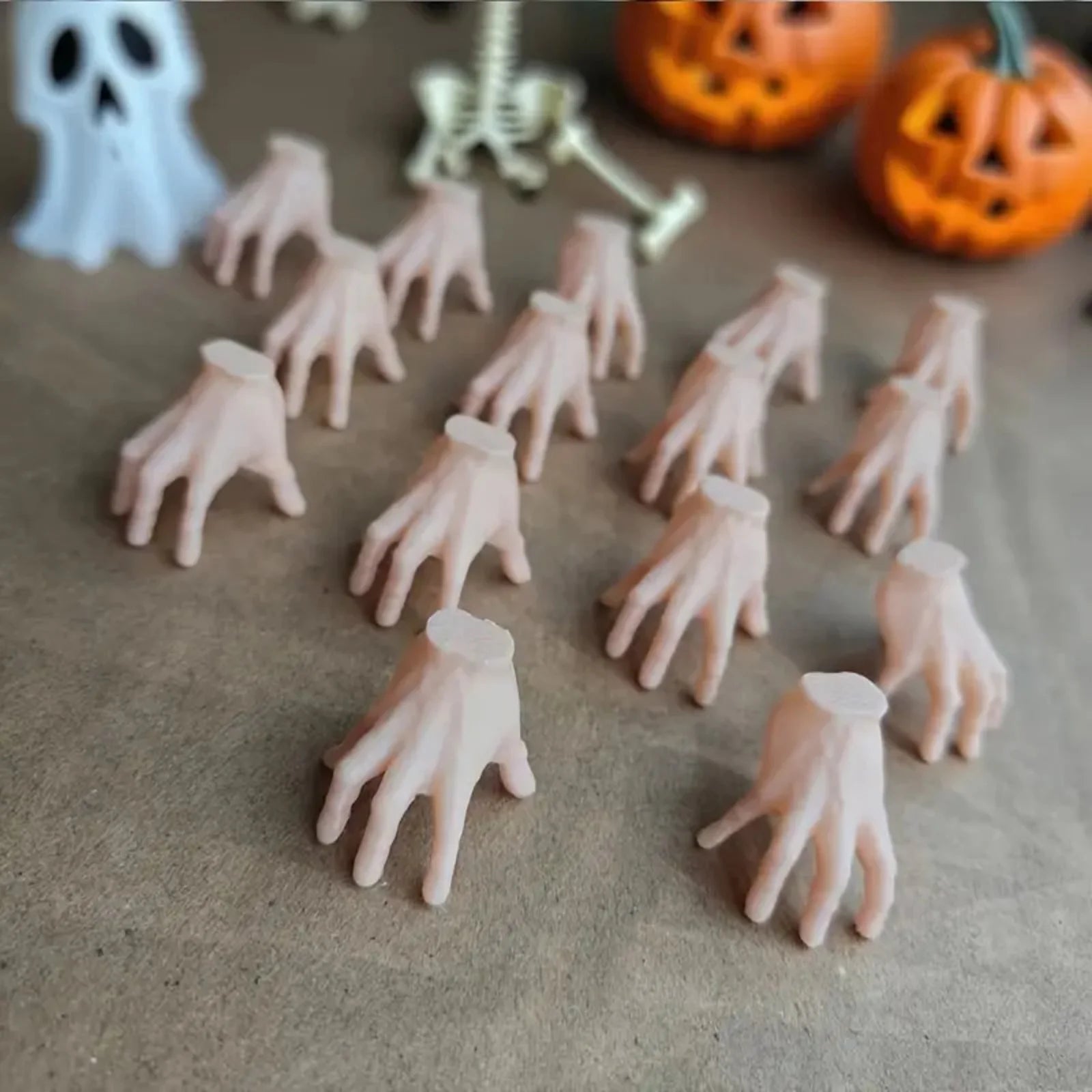 15PCS Halloween Horror Mini Plastic Hands - Fun Hand Decorations - product image 2