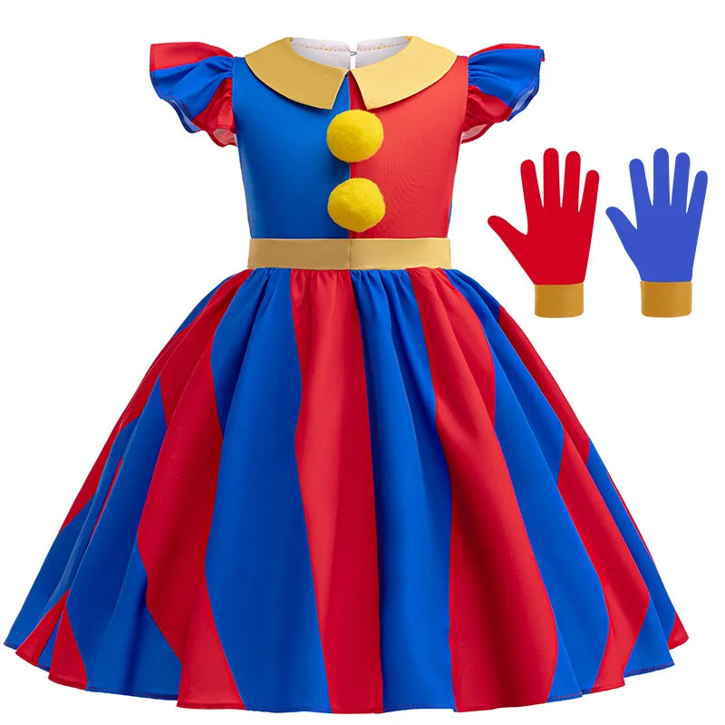 virtual circus Clown Jumpsuit Costume - b1 - product image 14