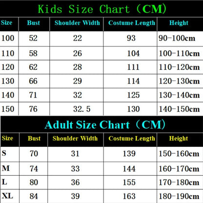 Halloween Horror Grim Reaper Child Costume Cartoon Printed Spooky Ghosts and Goblins Jumpsuit Adult Child Cosplay Mask Dress Up