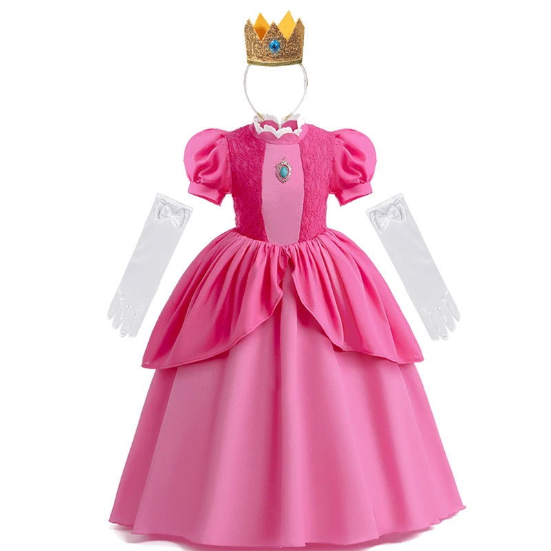 Kids' Pink Video Game Princess Halloween Costume