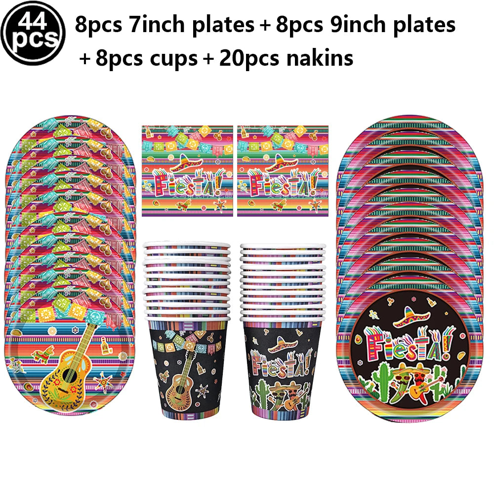 Day of the Dead Skull Party Tableware Set - product image 2