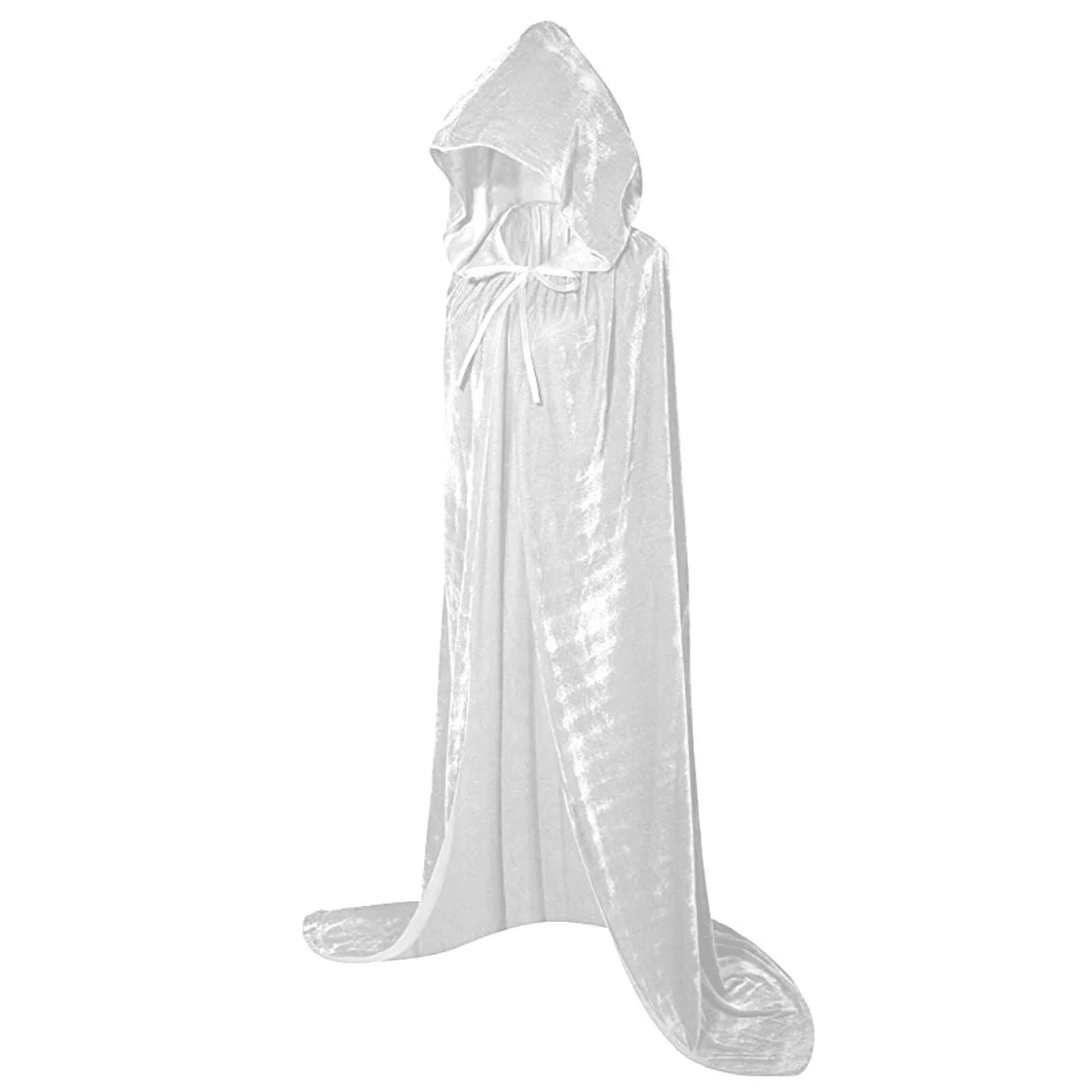 Halloween Cloaks Gothic Hooded Cloak Adult Elf Witch Long Purim Carnival Capes Robe Larp Women Men Vampires - product image 8