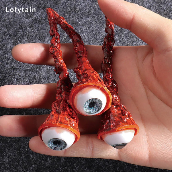 Halloween Ripped Out Eyeball Horror Prop Realistic Life Bloody Ripped Out Eyeball Scary Decorate Cosplay - product image 1