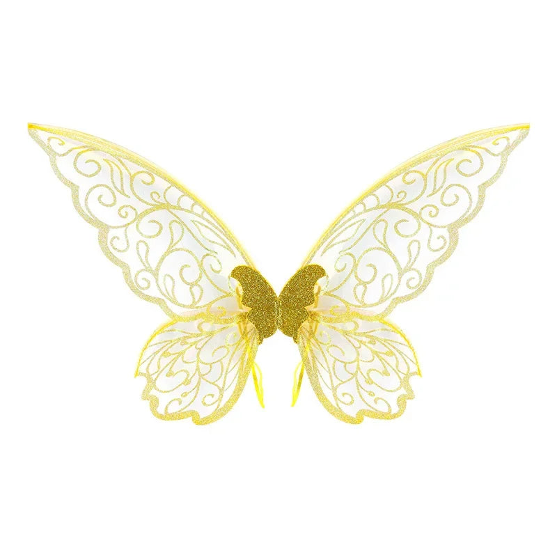 1PC Adults Fairy Wings Girls Sparkling Angel Wings Butterfly Costume Wings Costume