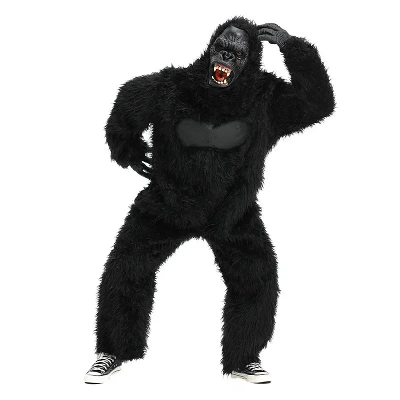 Gorilla Costume Jumpsuit for Adults & Kids