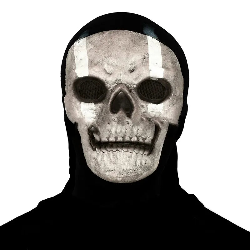 Ghost Skull Head Mask Latex Cod Skeleton Modern Warfare Scary Halloween Cosplay Props Toys for Teen Men Party - product image 5