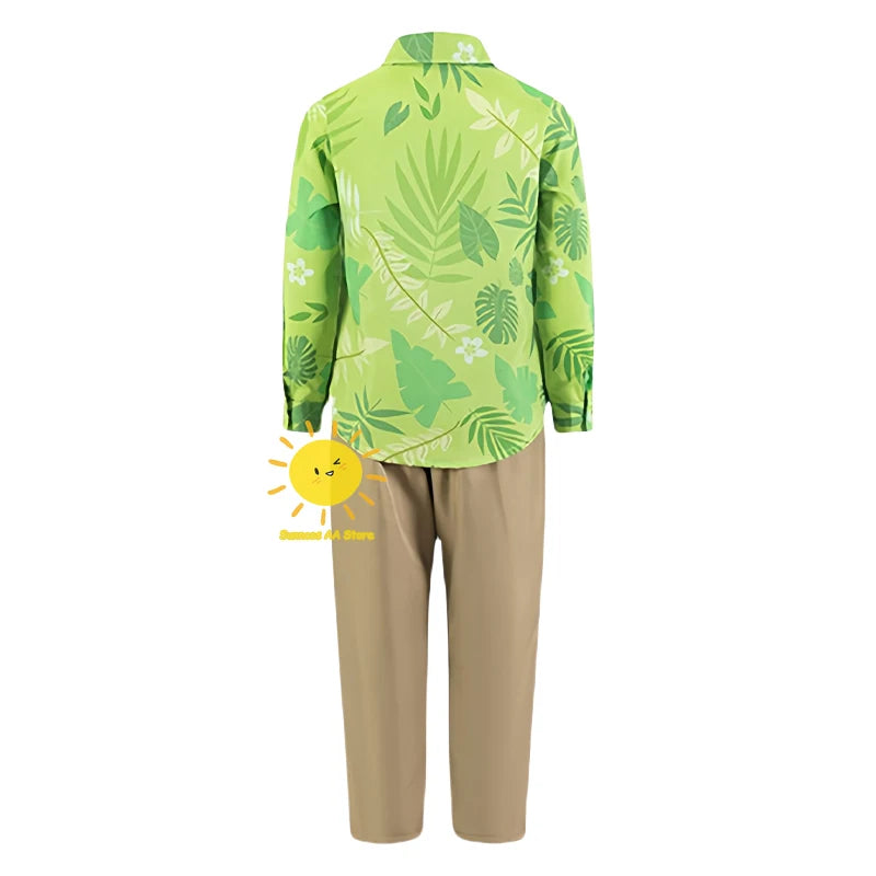 Clever Fox Character Cosplay Costumes Animated Animal City Cosplay Summer Shirt Tie Nick