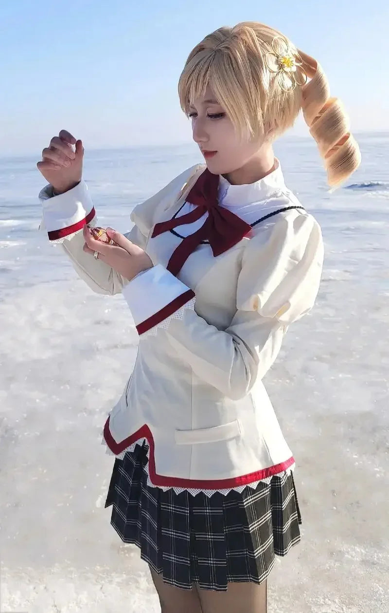 Halloween Costume Anime Madoka Magica Girl Outfit Halloween Dress School Uniform Cosplay - 4 / M