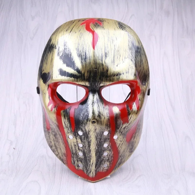 Horror Bleeding Masks Ghost Face Mask Halloween Scary Person Mask Demon Cosplaying Show - View 7