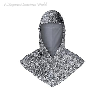 Renaissance for Men Outfits Armor Tunic Coif Cowl Crusader Costume Medieval Noble Knight - Hats Shirt Belt / XS（old）